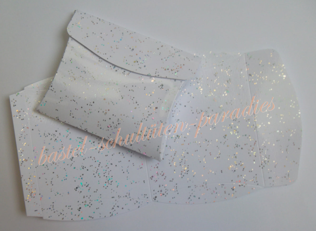 Faltschachtel viereckig „Diamant“ – 10,5 × 13 × 2 cm