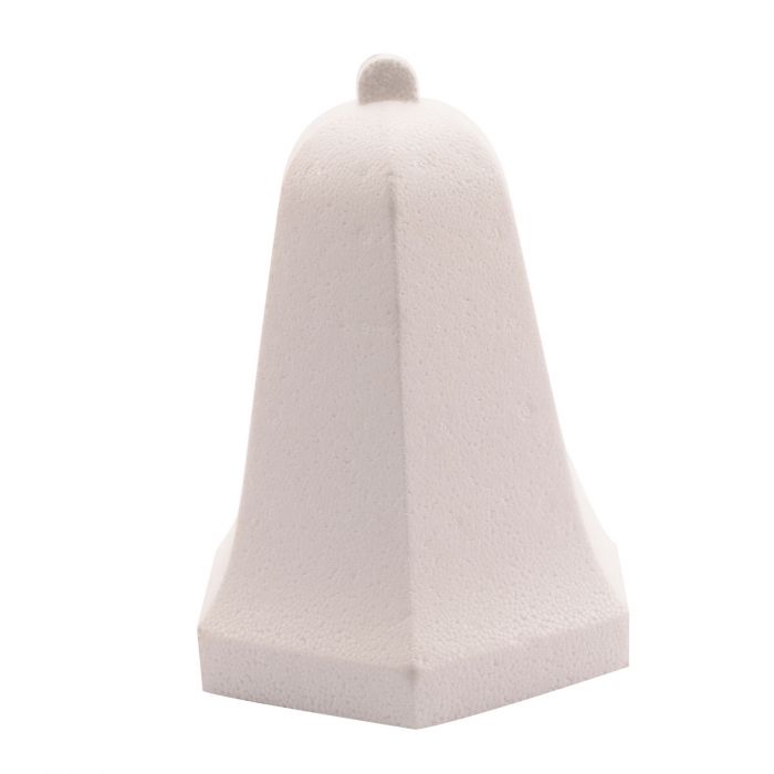 Styropor-Glocke eckig 20cm