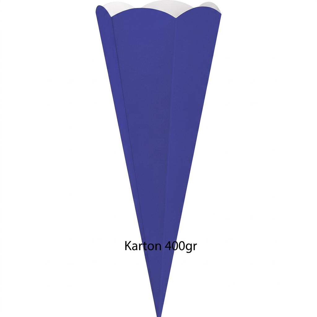 Kartonrohling Blau