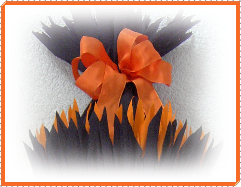 schultütenschleife orange
