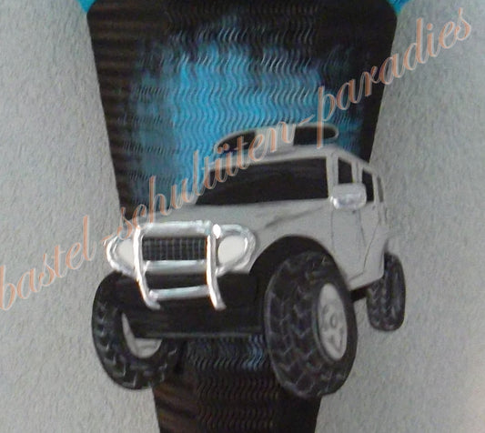 Bastelanleitung Polzei-Jeep (nur Motiv)