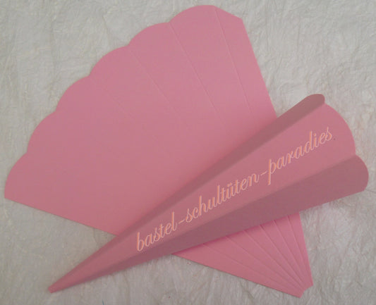 Schultütenrohling 18cm rosa