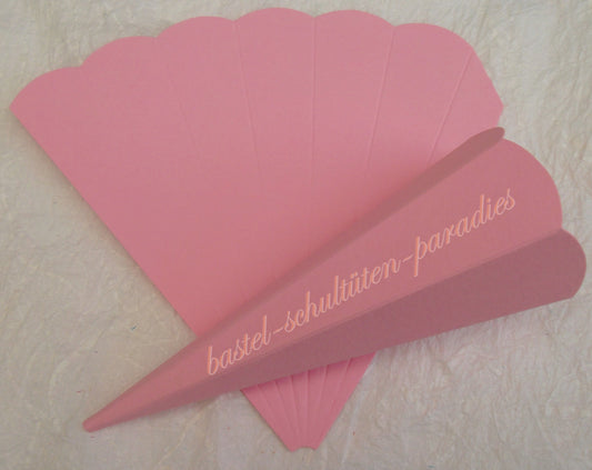 Schultütenrohling 23cm rosa