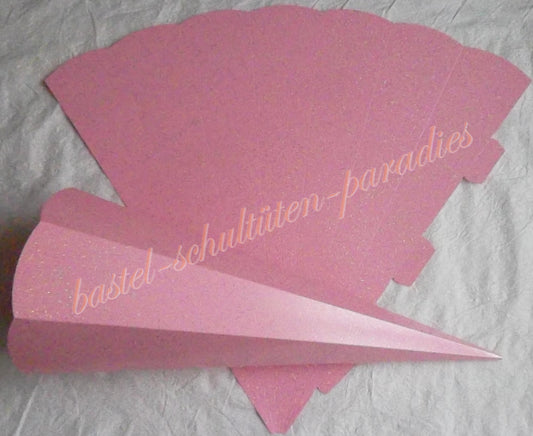 Schultütenrohling "Diamant" 70cm rosa