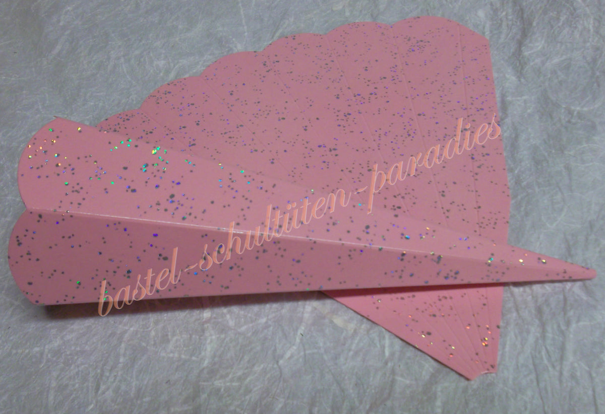 Schultütenrohling "Diamant" 23cm rosa