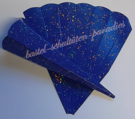 Schultütenrohling "Diamant" 18cm blau