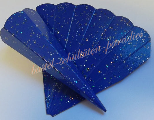Schultütenrohling "Diamant" 14cm blau
