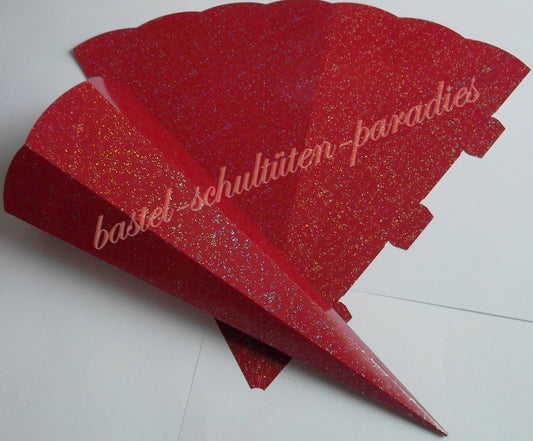 Schultütenrohling "Diamant" 70cm dunkelrot