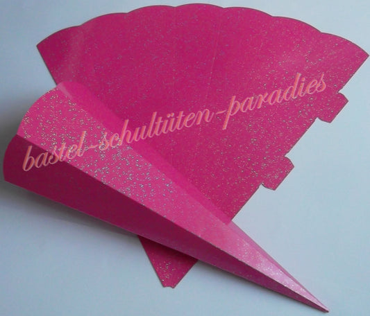 Schultütenrohling "Diamant" 70cm pink