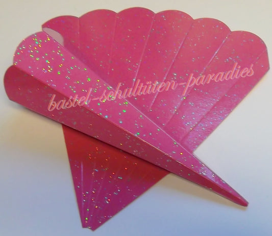 Schultütenrohling "Diamant" 23cm pink