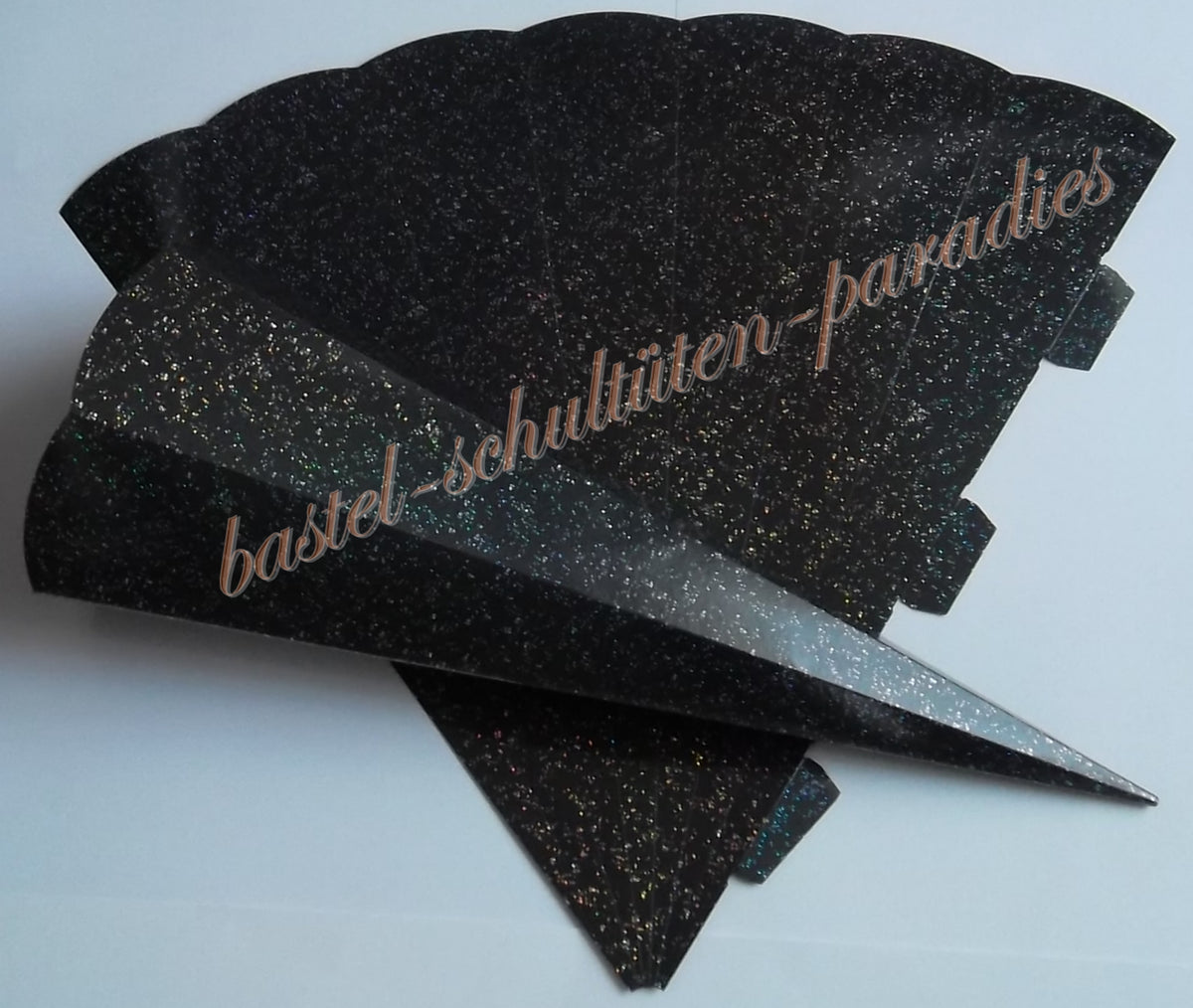 Schultütenrohling "Diamant" 70cm schwarz