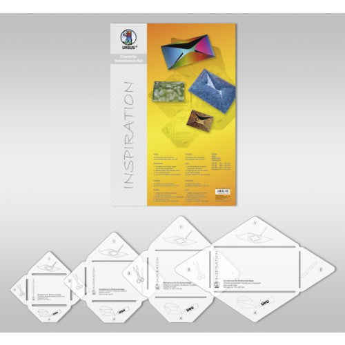 Schablonen- Set für Couverts 4Größen von URSUS®