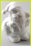 Styropor- Weihnachtsmann Nikolaus 17,5cm hoch